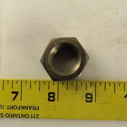 M18 x 2.5 Plain Zinc Metric Grade 8 Hex Nut Lot Of 5