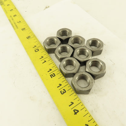 M16 x 2.0 Plain Zinc Metric Grade 8 Hex Nut Lot Of 9