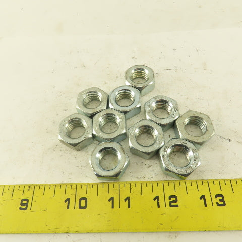 M14 x 2.0 Zinc Plated Metric Grade 10 Hex Nut Lot Of 10