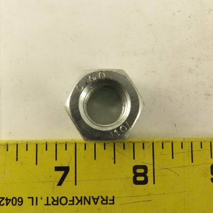 M14 x 2.0 Zinc Plated Metric Grade 10 Hex Nut Lot Of 10