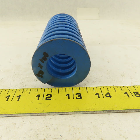 25mm Rod x 50 Hole 100mm Long Metric Blue Die Mold Compression Spring