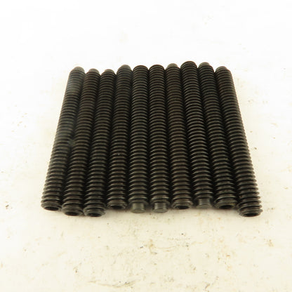 5/16"-18 x 2-1/2" Half Dog Point Hex Socket Set Screw Lot Of 10