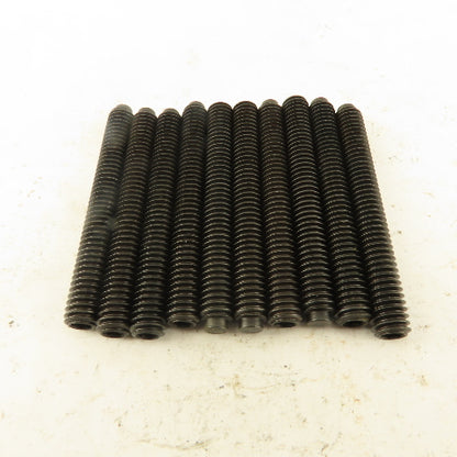 5/16"-18 x 2-1/2" Half Dog Point Hex Socket Set Screw Lot Of 10