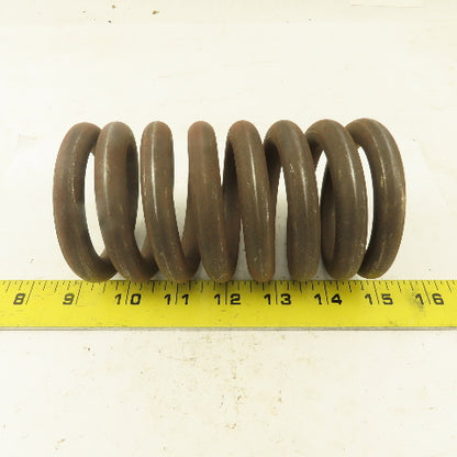 2" Nom. OD x 3" OD 1/2" Round Wire Compression Spring 5-1/2" OAL