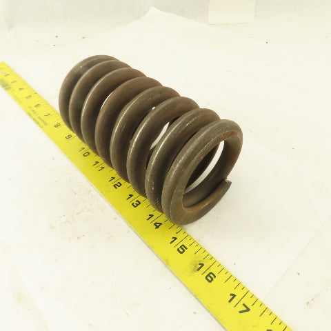 2" Nom. OD x 3" OD 1/2" Round Wire Compression Spring 5-1/2" OAL