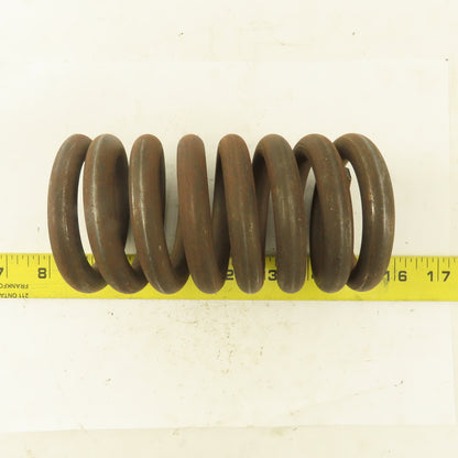 2" Nom. OD x 3" OD 1/2" Round Wire Compression Spring 5-1/2" OAL