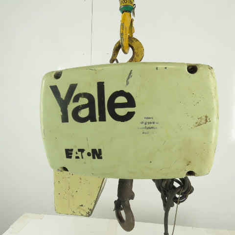 Yale KEL1-10H15S1 1 Ton Electric Hoist 7' Lift 16FPM 230/460V 3 Phase