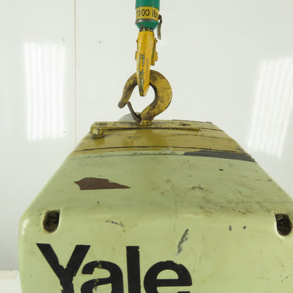 Yale KEL1-10H15S1 1 Ton Electric Hoist 7' Lift 16FPM 230/460V 3 Phase