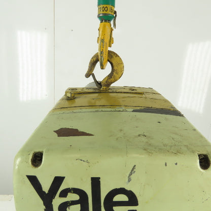 Yale KEL1-10H15S1 1 Ton Electric Hoist 7' Lift 16FPM 230/460V 3 Phase