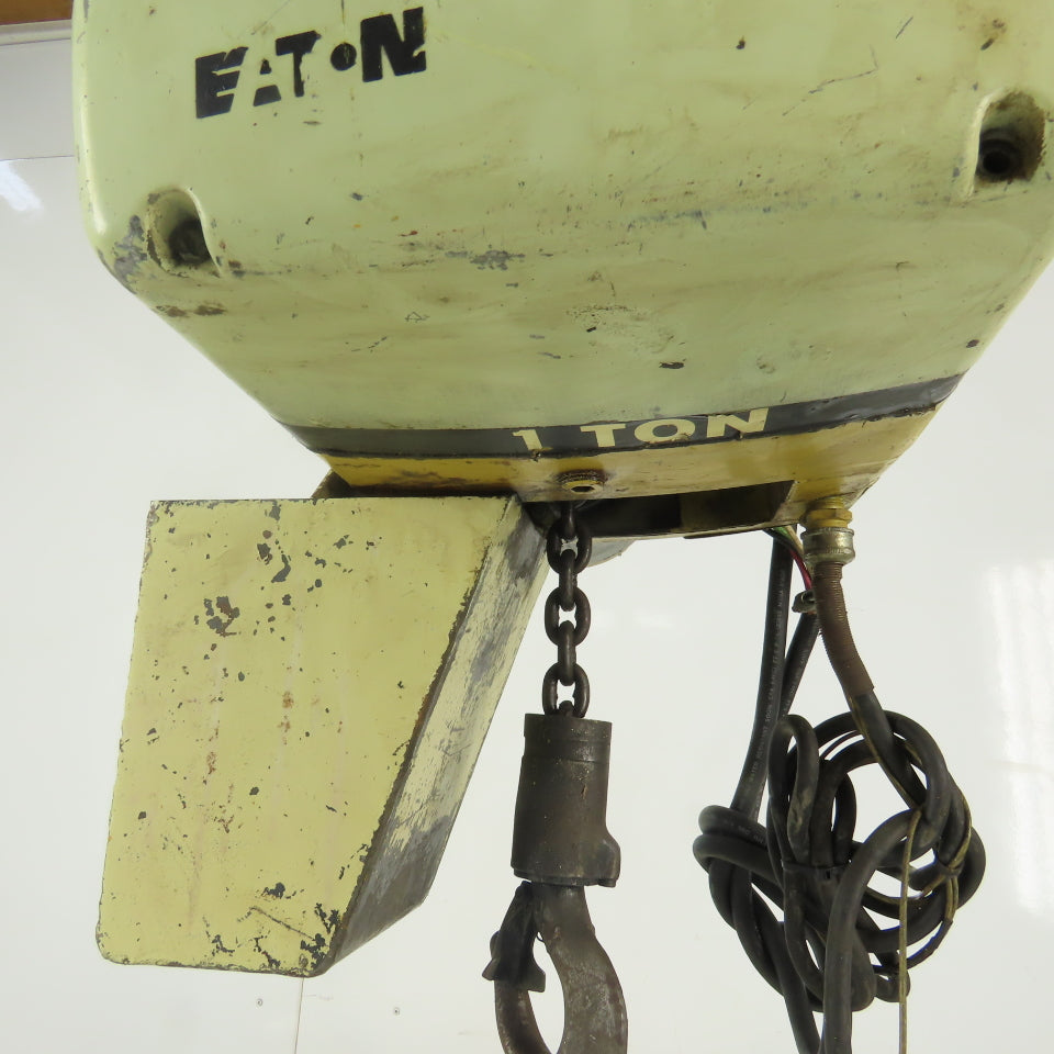 Yale KEL1-10H15S1 1 Ton Electric Hoist 7' Lift 16FPM 230/460V 3 Phase