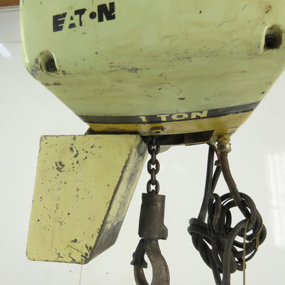 Yale KEL1-10H15S1 1 Ton Electric Hoist 7' Lift 16FPM 230/460V 3 Phase