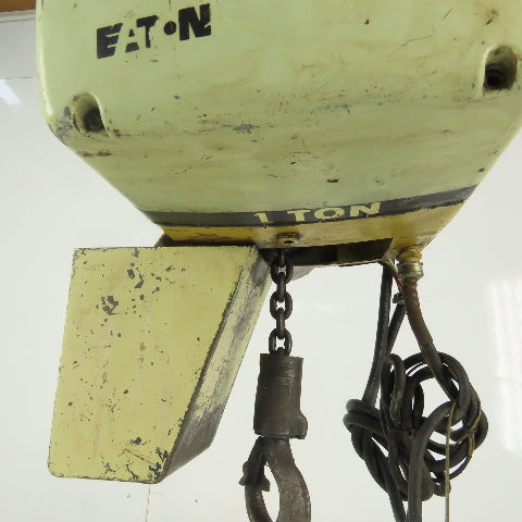 Yale KEL1-10H15S1 1 Ton Electric Hoist 7' Lift 16FPM 230/460V 3 Phase