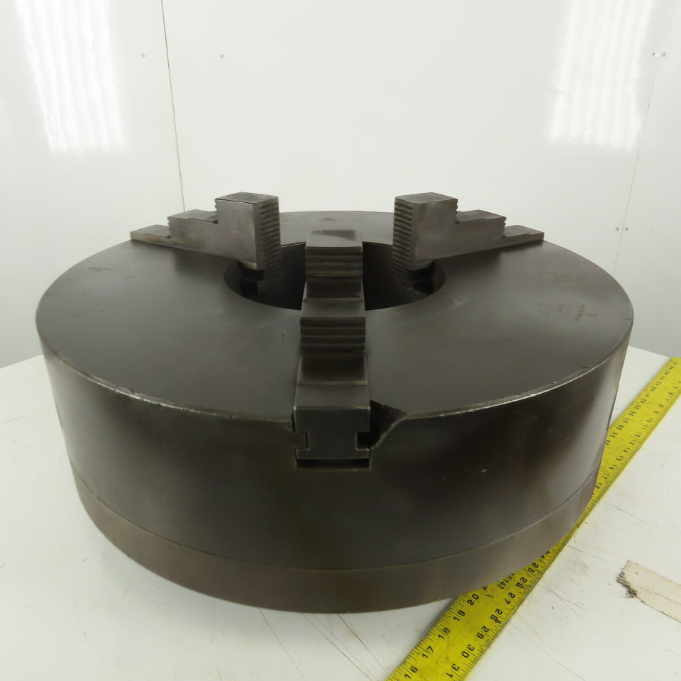 Bison PUTm-S630-ZJ Lathe Chuck 25" Diameter Self Centering 3 Jaw 7-1/2" Bore