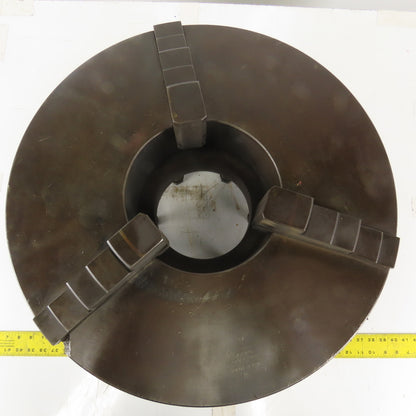 Bison PUTm-S630-ZJ Lathe Chuck 25" Diameter Self Centering 3 Jaw 7-1/2" Bore