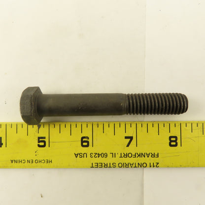 1/2"-13 x 3-1/4" Grade 8 Hex Bolt Lot Of 10
