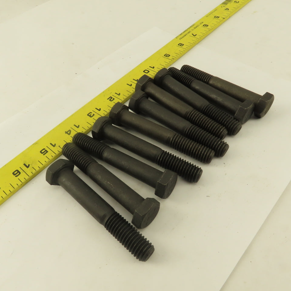 1/2"-13 x 3-1/4" Grade 8 Hex Bolt Lot Of 10