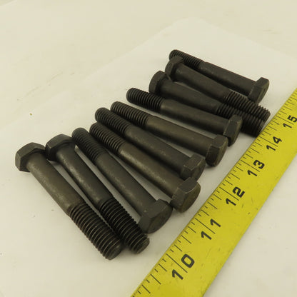 1/2"-13 x 3-1/4" Grade 8 Hex Bolt Lot Of 10