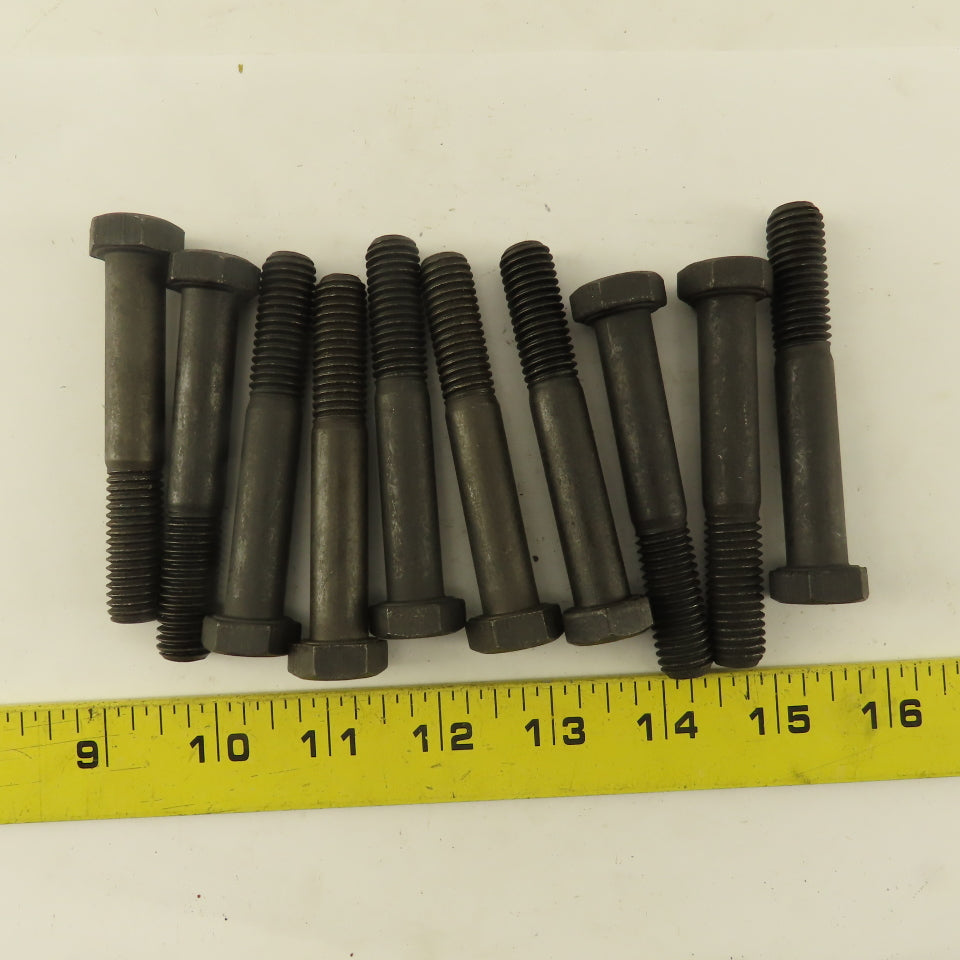 1/2"-13 x 3-1/4" Grade 8 Hex Bolt Lot Of 10