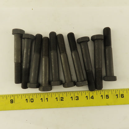 1/2"-13 x 3-1/4" Grade 8 Hex Bolt Lot Of 10