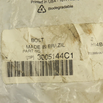 International 3005144C1 Flywheel Bolt M16-1.50 Thread