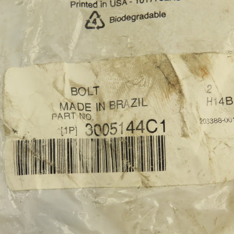 International 3005144C1 Flywheel Bolt M16-1.50 Thread