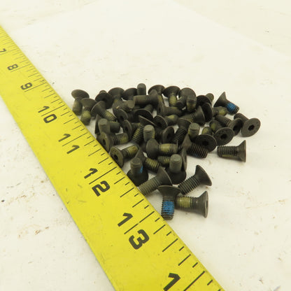 M5-0.8 x 12mm Lock Patch Flat Head Cap Screw Lot Of 50
