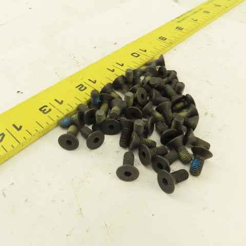 M5-0.8 x 12mm Lock Patch Flat Head Cap Screw Lot Of 50