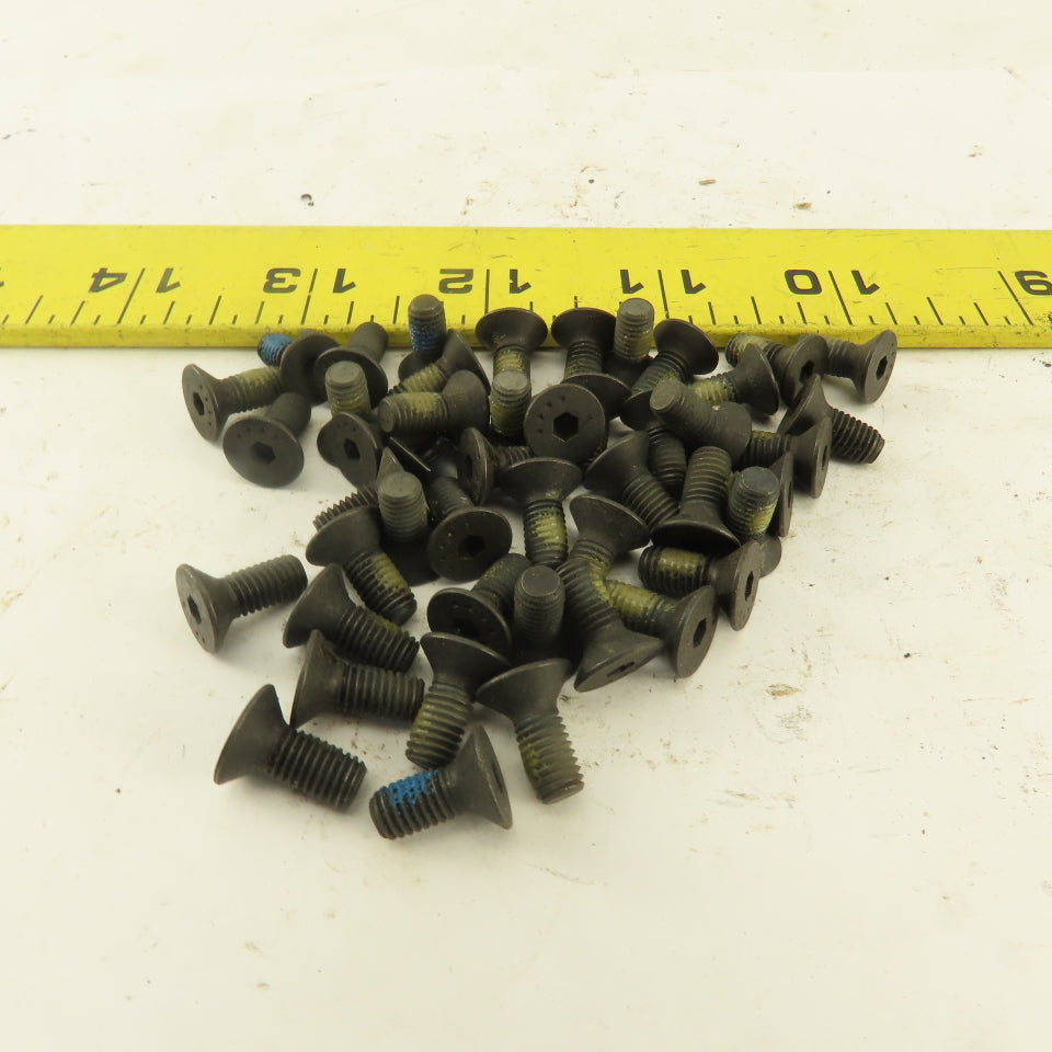 M5-0.8 x 12mm Lock Patch Flat Head Cap Screw Lot Of 50