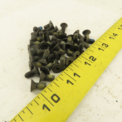 M5-0.8 x 12mm Lock Patch Flat Head Cap Screw Lot Of 50