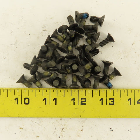 M5-0.8 x 12mm Lock Patch Flat Head Cap Screw Lot Of 50