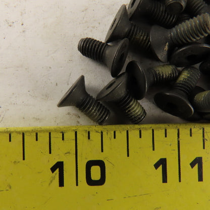 M5-0.8 x 12mm Lock Patch Flat Head Cap Screw Lot Of 50