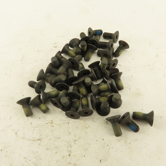 M5-0.8 x 12mm Lock Patch Flat Head Cap Screw Lot Of 50