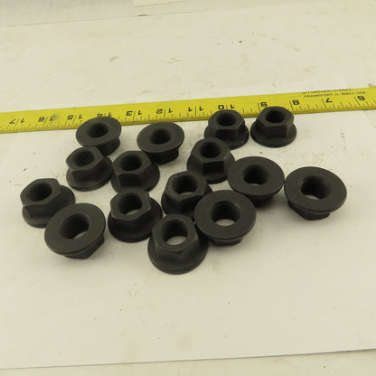 Navistar 30756R1 M16x2.0 Self Locking Flange Nut Oblong Lot Of 15