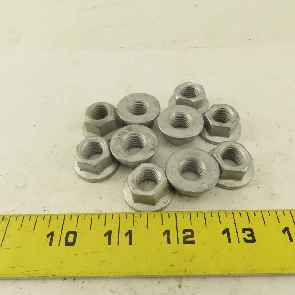 Navistar 3535859C1 M12x1.75 Metric Self Locking Oblong Flange Nut Lot Of 10