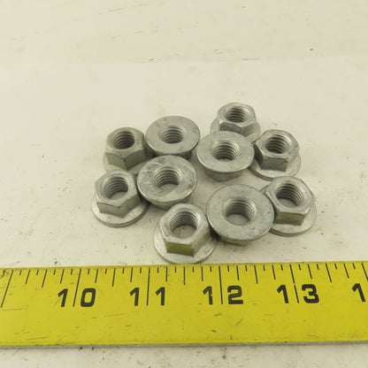 Navistar 3535859C1 M12x1.75 Metric Self Locking Oblong Flange Nut Lot Of 10