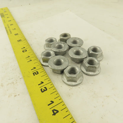 Navistar 3535859C1 M12x1.75 Metric Self Locking Oblong Flange Nut Lot Of 10
