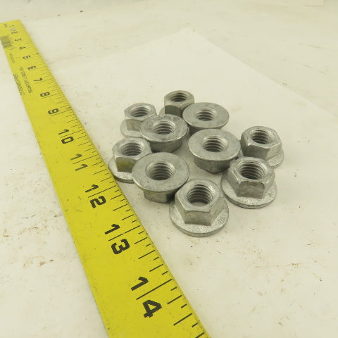Navistar 3535859C1 M12x1.75 Metric Self Locking Oblong Flange Nut Lot Of 10