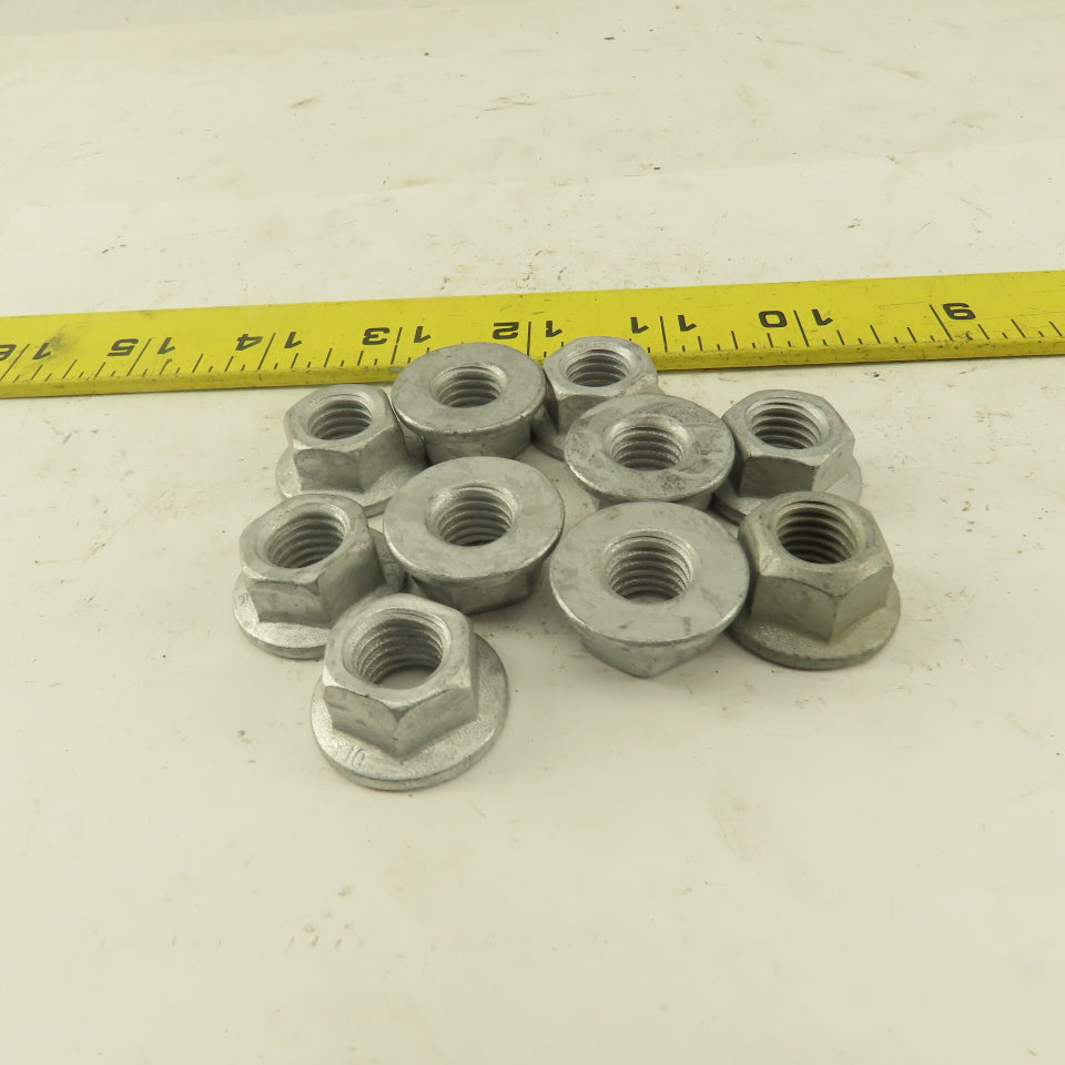 Navistar 3535859C1 M12x1.75 Metric Self Locking Oblong Flange Nut Lot Of 10