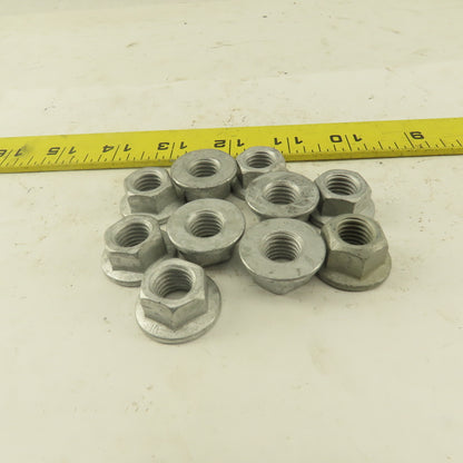 Navistar 3535859C1 M12x1.75 Metric Self Locking Oblong Flange Nut Lot Of 10