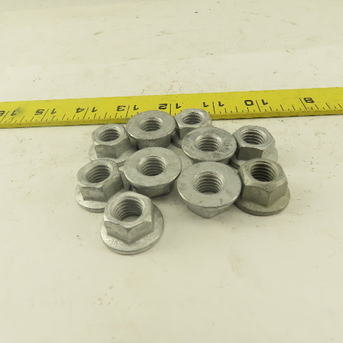Navistar 3535859C1 M12x1.75 Metric Self Locking Oblong Flange Nut Lot Of 10