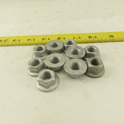 Navistar 3535859C1 M12x1.75 Metric Self Locking Oblong Flange Nut Lot Of 10