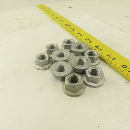 Navistar 3535859C1 M12x1.75 Metric Self Locking Oblong Flange Nut Lot Of 10