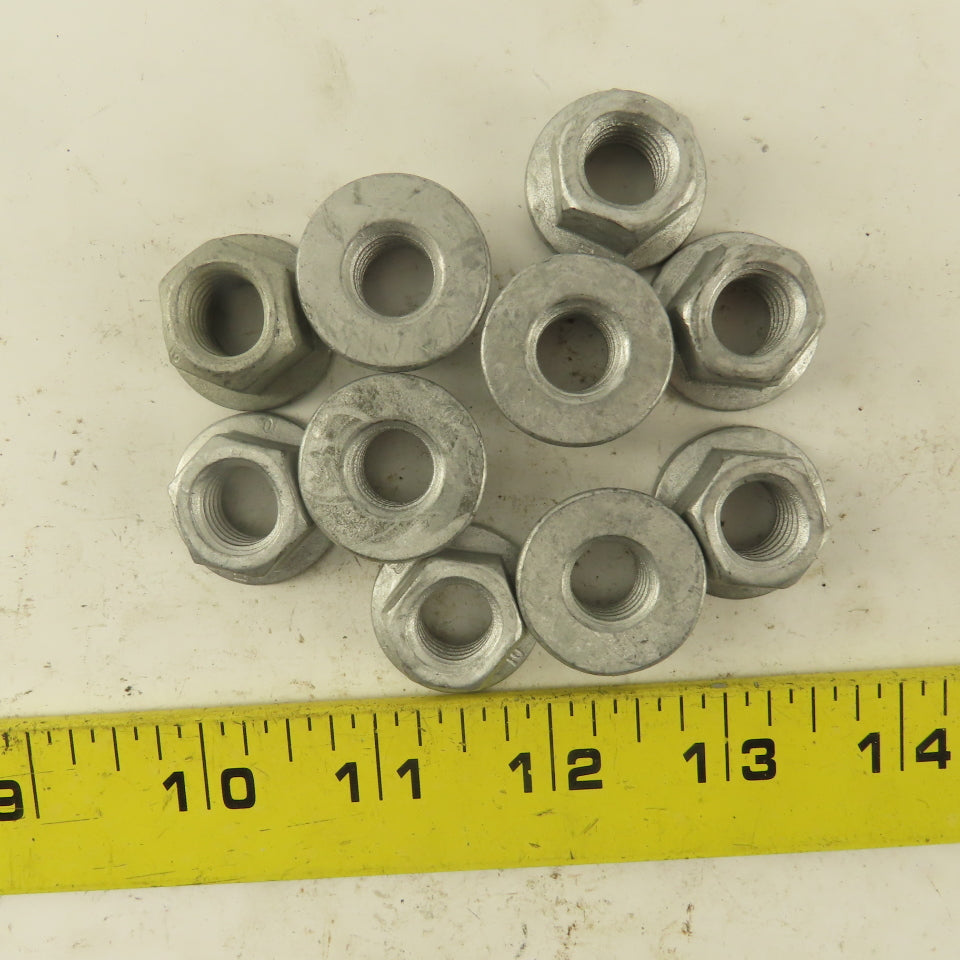 Navistar 3535859C1 M12x1.75 Metric Self Locking Oblong Flange Nut Lot Of 10