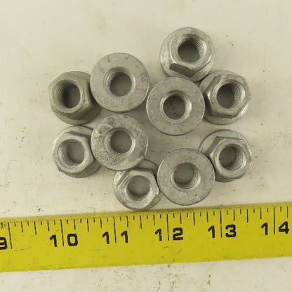 Navistar 3535859C1 M12x1.75 Metric Self Locking Oblong Flange Nut Lot Of 10