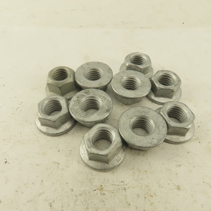 Navistar 3535859C1 M12x1.75 Metric Self Locking Oblong Flange Nut Lot Of 10