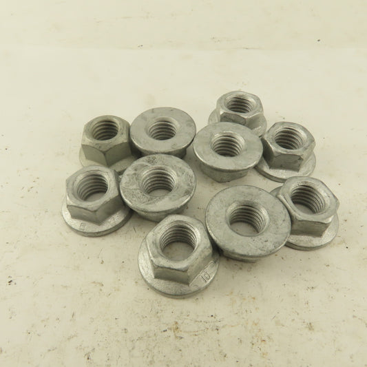 Navistar 3535859C1 M12x1.75 Metric Self Locking Oblong Flange Nut Lot Of 10