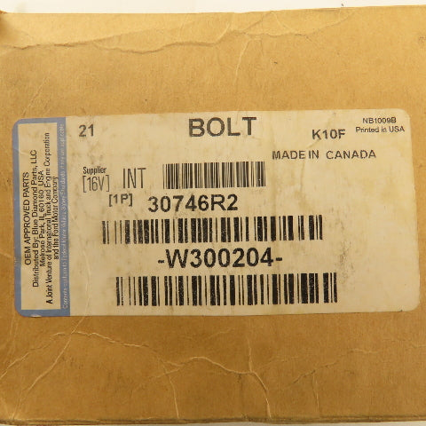 Navistar 30746R2 M12-1.75 x 40mm Flange Bolt Grade 10.9 Lot Of 40