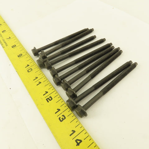 Navistar 1854024C1 M6 x 85mm Dog Point Hex Head Flange Bolt Gr. 10.9 Lot Of 10