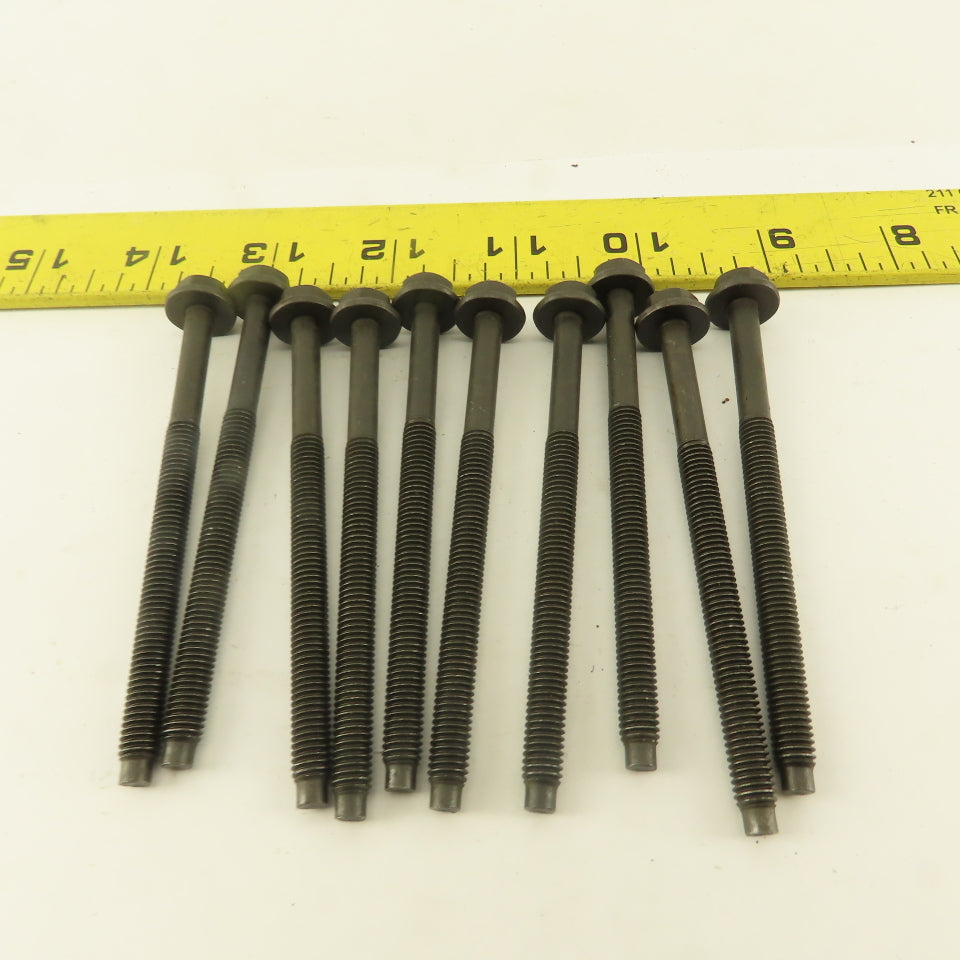Navistar 1854024C1 M6 x 85mm Dog Point Hex Head Flange Bolt Gr. 10.9 Lot Of 10