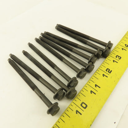 Navistar 1854024C1 M6 x 85mm Dog Point Hex Head Flange Bolt Gr. 10.9 Lot Of 10